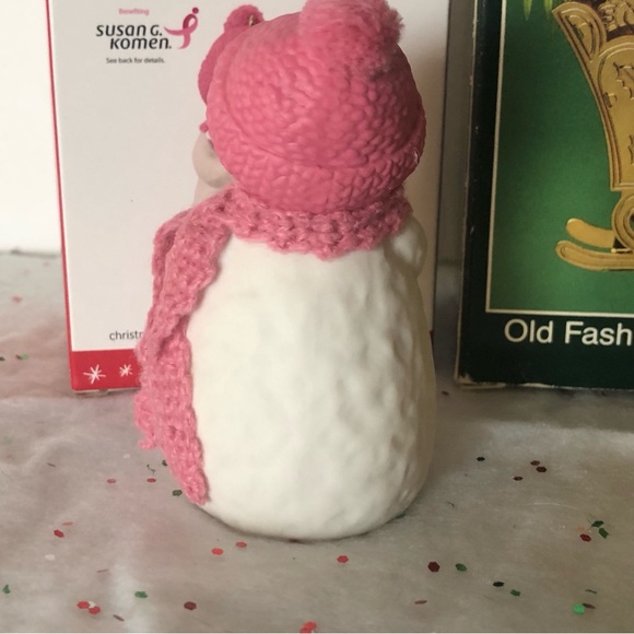 Hallmark & American Greetings Christmas Ornaments Brass Sleigh Snowman Birds - Picture 7 of 11